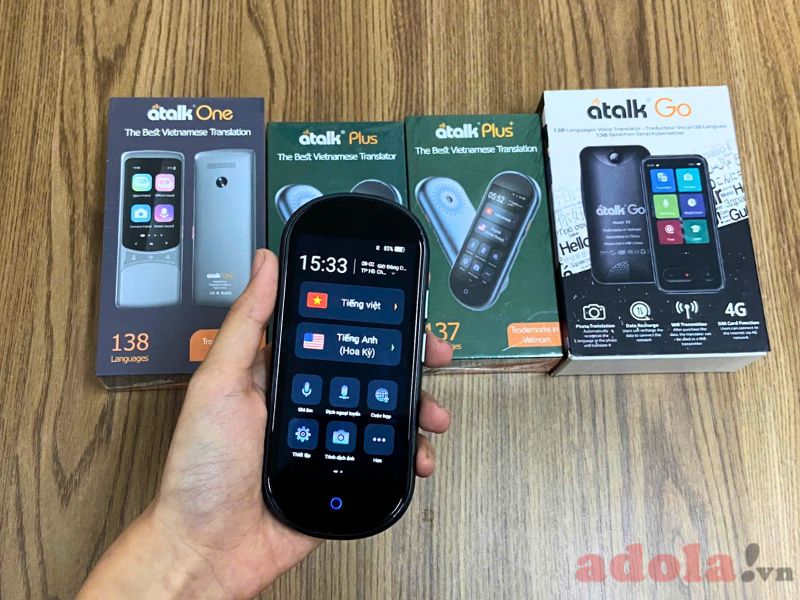 Review máy phiên dịch Atalk Plus+