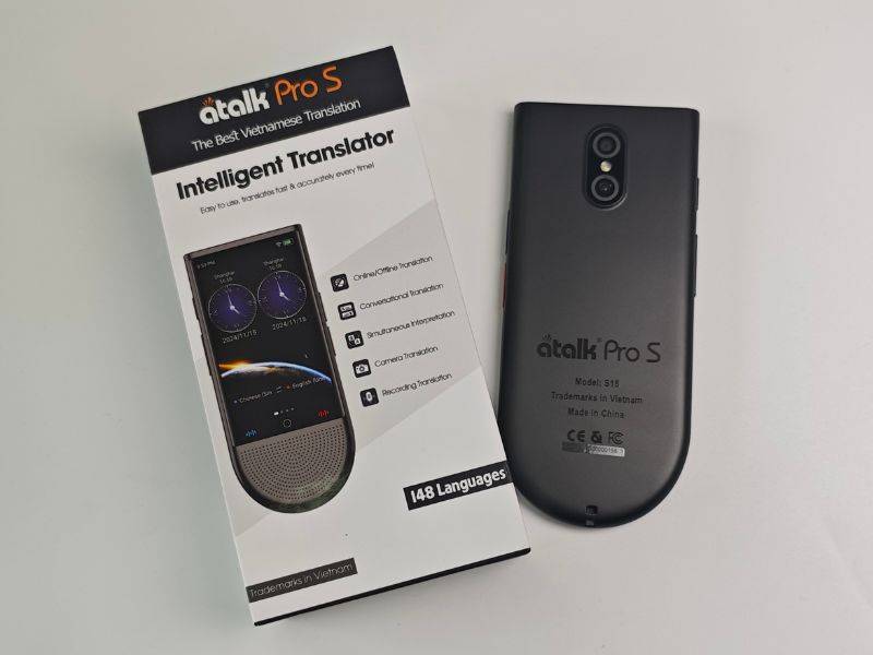 ATalk Pro S được thiết kế với hình dáng gọn nhẹ, vừa tay