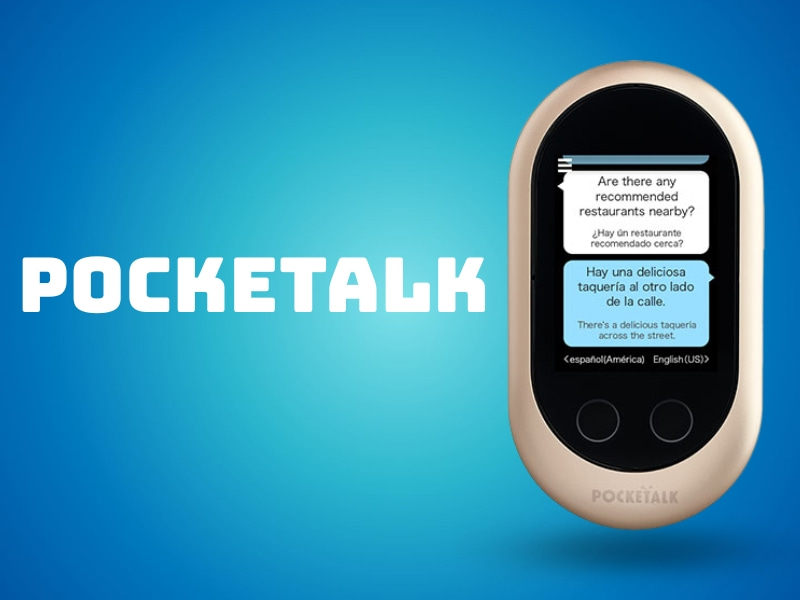 Máy Phiên Dịch Trực Tiếp Pocketalk
