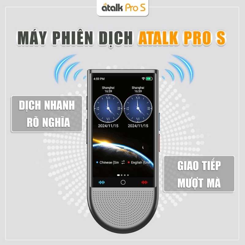 Máy Dịch Cao Cấp ATalk Pro S