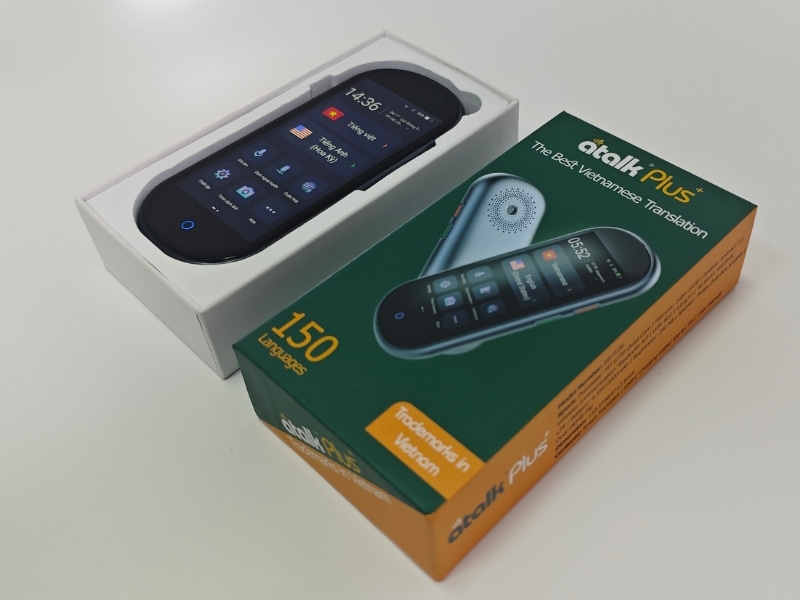 Máy Phiên Dịch ATalk Plus+ - Dịch Tự Động Không Cần Bấm Nút - Không Cần Chạm Máy Phiên Dịch ATalk Plus+ - Dịch Tự Động Không Cần Bấm Nút - Không Cần Chạm