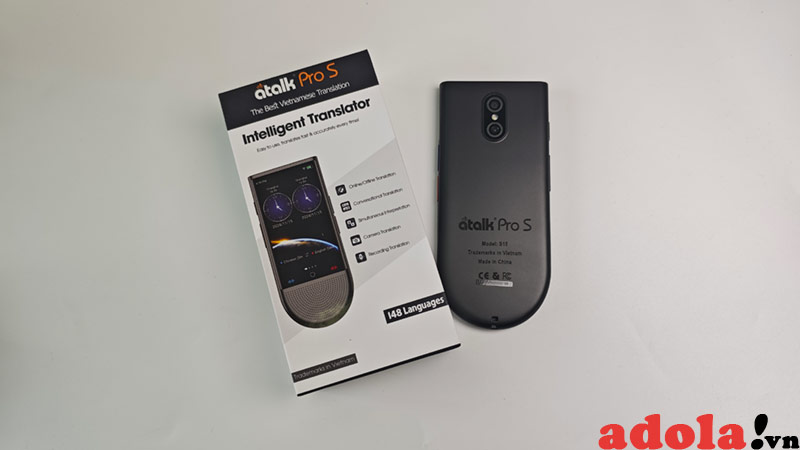 ATalk Pro S - Tối ưu trải nghiệm với dịch không cần chạm