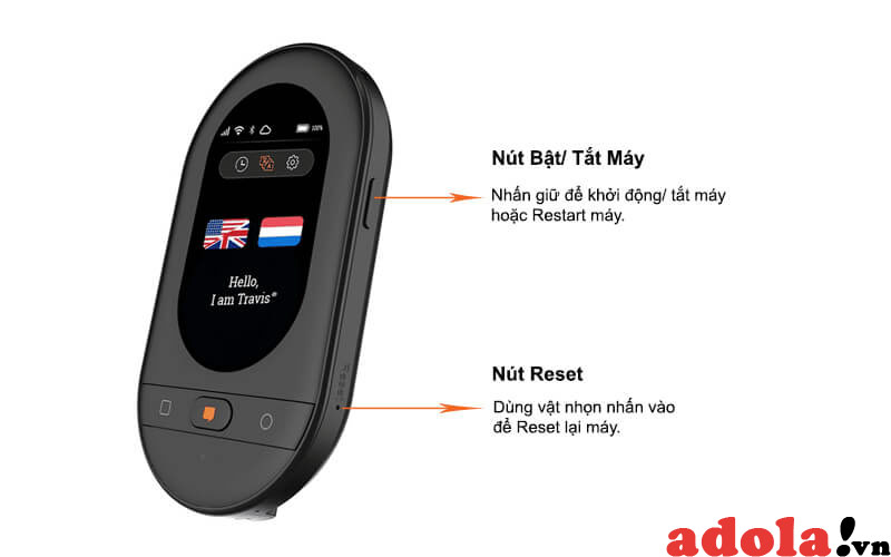 Travis Touch Go - Phù hợp cho du lịch, công tác
