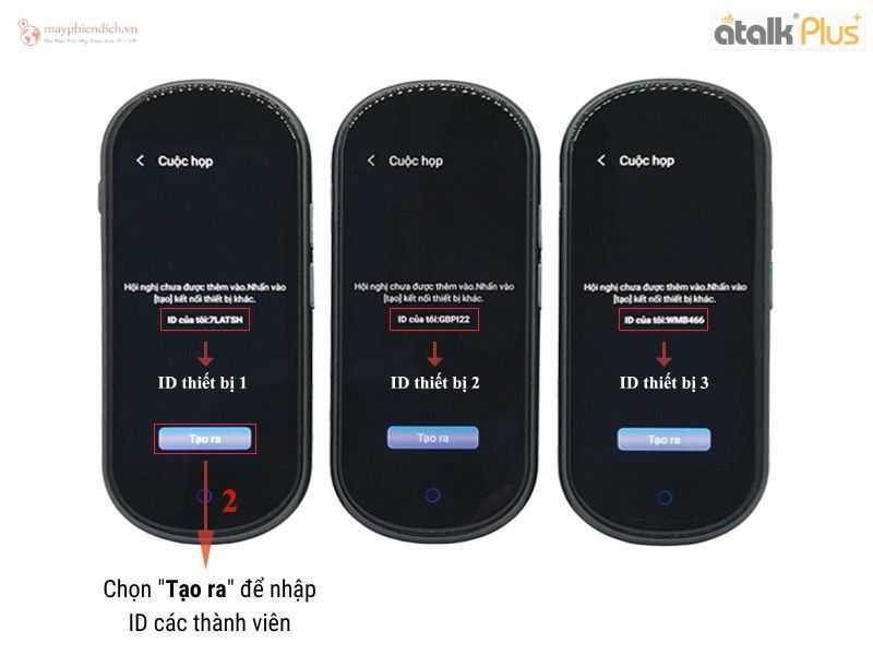 Tính năng dịch hội nhóm giúp nhiều người dùng tham gia giao tiếp đa ngôn ngữ cùng lúc