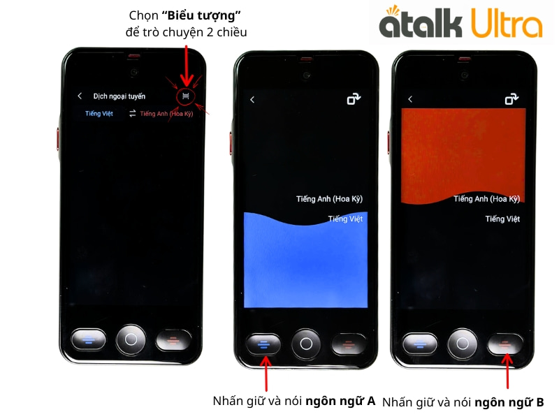 Cách Dịch Offline Tiện Lợi Trên ATalk Ultra
