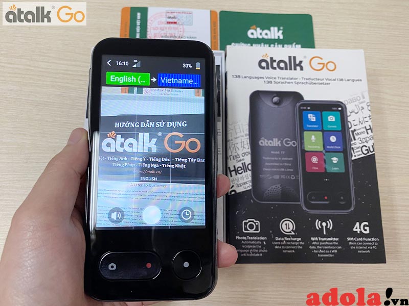 Máy phiên dịch Atalk Go
