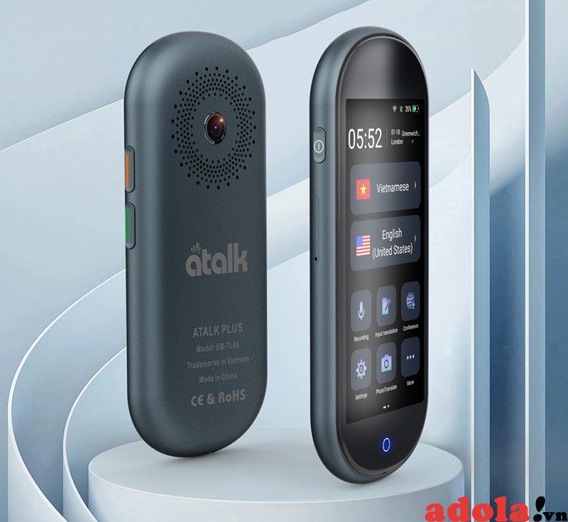 ATalk Plus+ - Máy phiên dịch AI cao cấp
