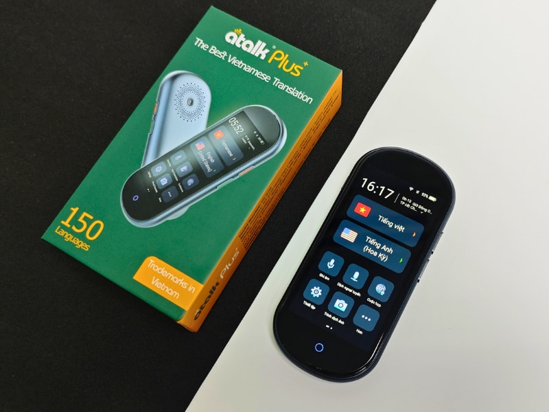 Máy Dịch Đa Ngôn Ngữ Mini ATalk Plus+ Máy Dịch Đa Ngôn Ngữ Mini ATalk Plus+