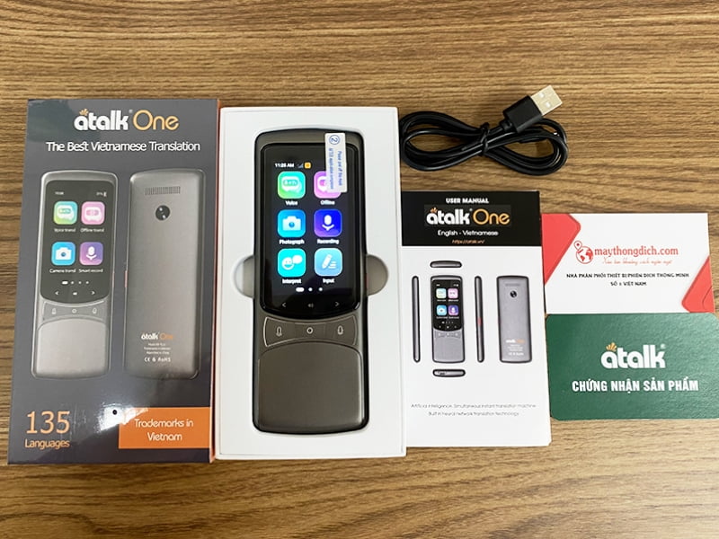 Máy Dịch Cầm Tay ATalk One Máy Dịch Cầm Tay ATalk One