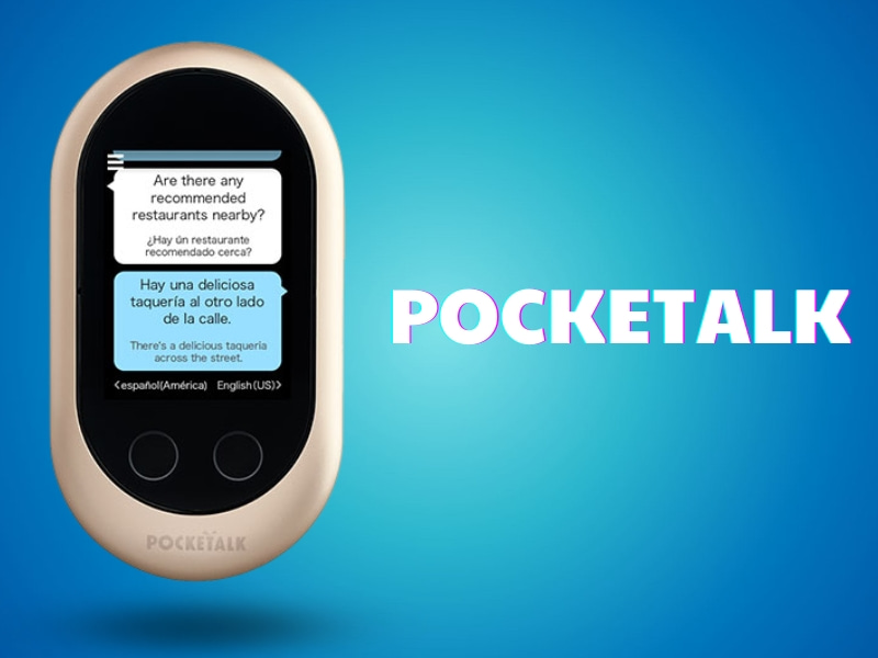 Máy Dịch Ngôn Ngữ Tiếng Bồ Đào Nha Pocketalk Máy Dịch Ngôn Ngữ Tiếng Bồ Đào Nha Pocketalk