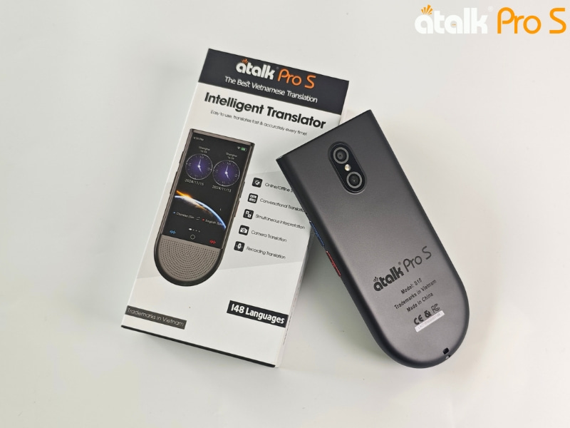 Máy Dịch 2 Chiều Tiếng Bồ Đào Nha - Việt ATalk Pro S