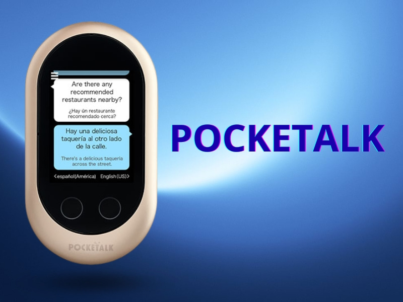 Thiết Bị Hỗ Trợ Phiên Dịch Tiếng Ý - Việt Pocketalk Thiết Bị Hỗ Trợ Phiên Dịch Tiếng Ý - Việt Pocketalk