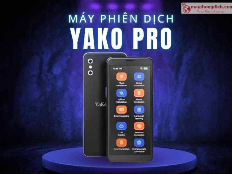 YaKo Pro tích hợp công nghệ AI, cho phép dịch tiếng Lào sang tiếng Việt chỉ trong 0,2 giây