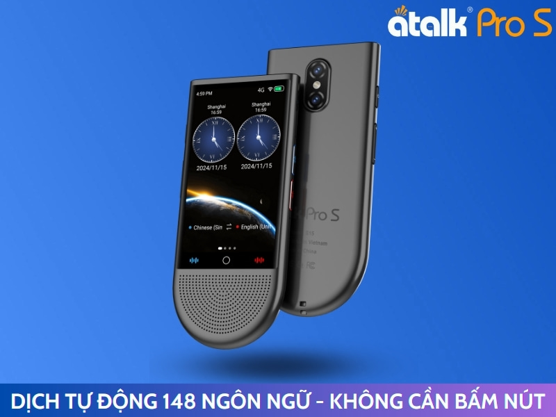 Máy Thông Dịch Tiếng Myanmar ATalk Pro S