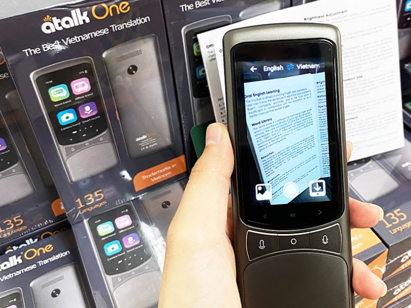 Máy Thông Dịch Tiếng Nga ATalk One Máy Thông Dịch Tiếng Nga ATalk One