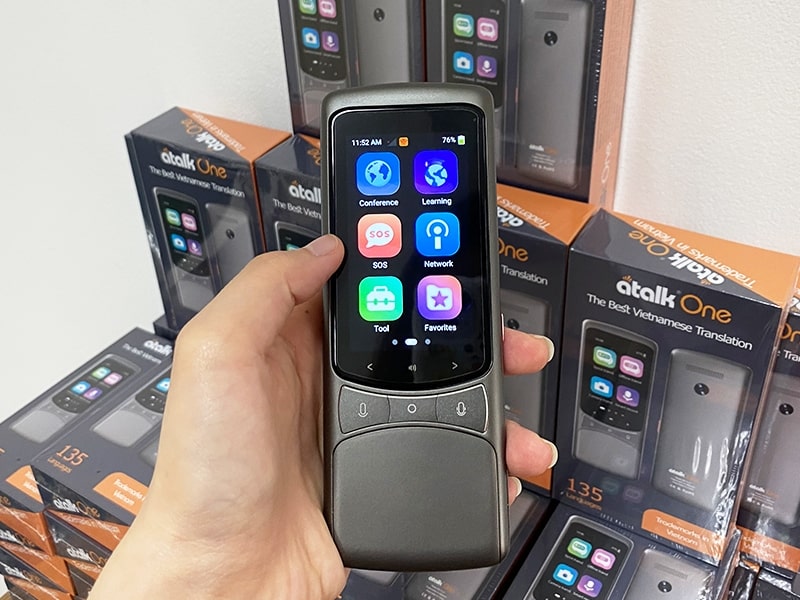 Máy Dịch Ngôn Ngữ Tiếng Việt ATalk One Máy Dịch Ngôn Ngữ Tiếng Việt ATalk One