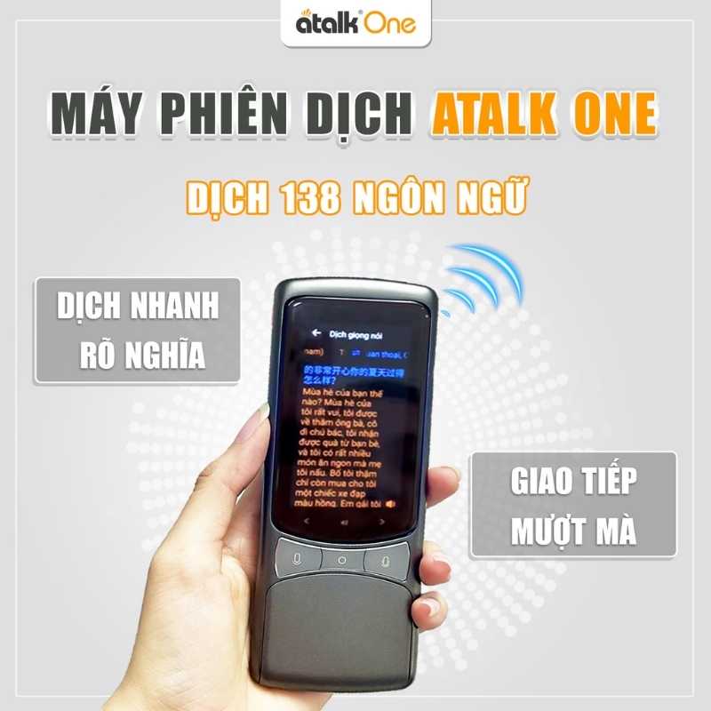Máy Dịch Trực Tiếp ATalk One