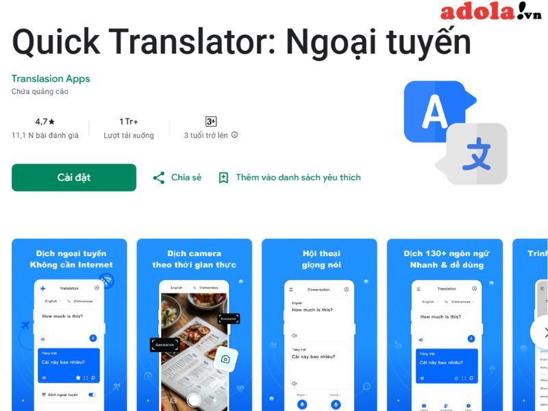 Công Cụ Dịch Tiếng Trung Quick Translator