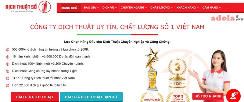 dịch thuật số 1