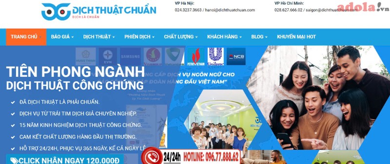 dịch thuật chuẩn