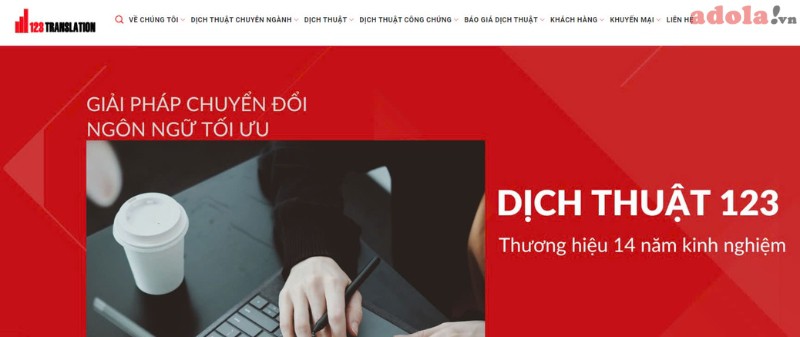 Dịch 123 - Đơn vị phiên dịch tiếng Đài Loan uy tín