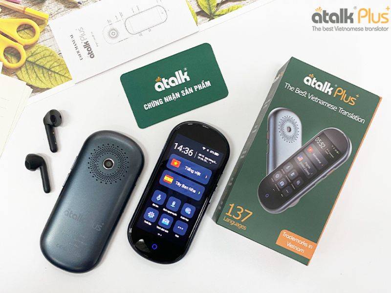 Atalk Plus+ là dòng máy phiên dịch được phát triển riêng cho người Việt,