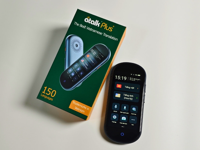 Máy Phiên Dịch Đeo Tai Tiếng Anh ATalk Plus+